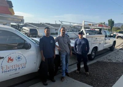 Group photo of team members